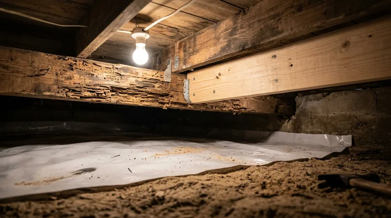 Floor Joist & Subfloor Repair Fayetteville